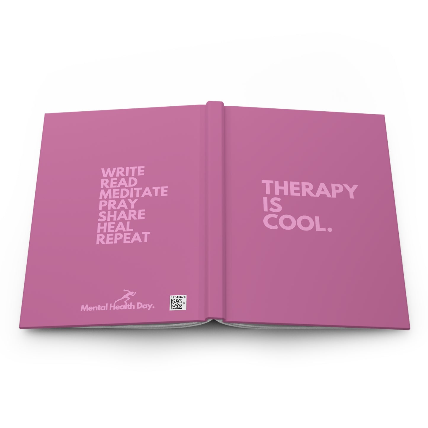 Therapy Is Cool - Therapy Journal - Pink
