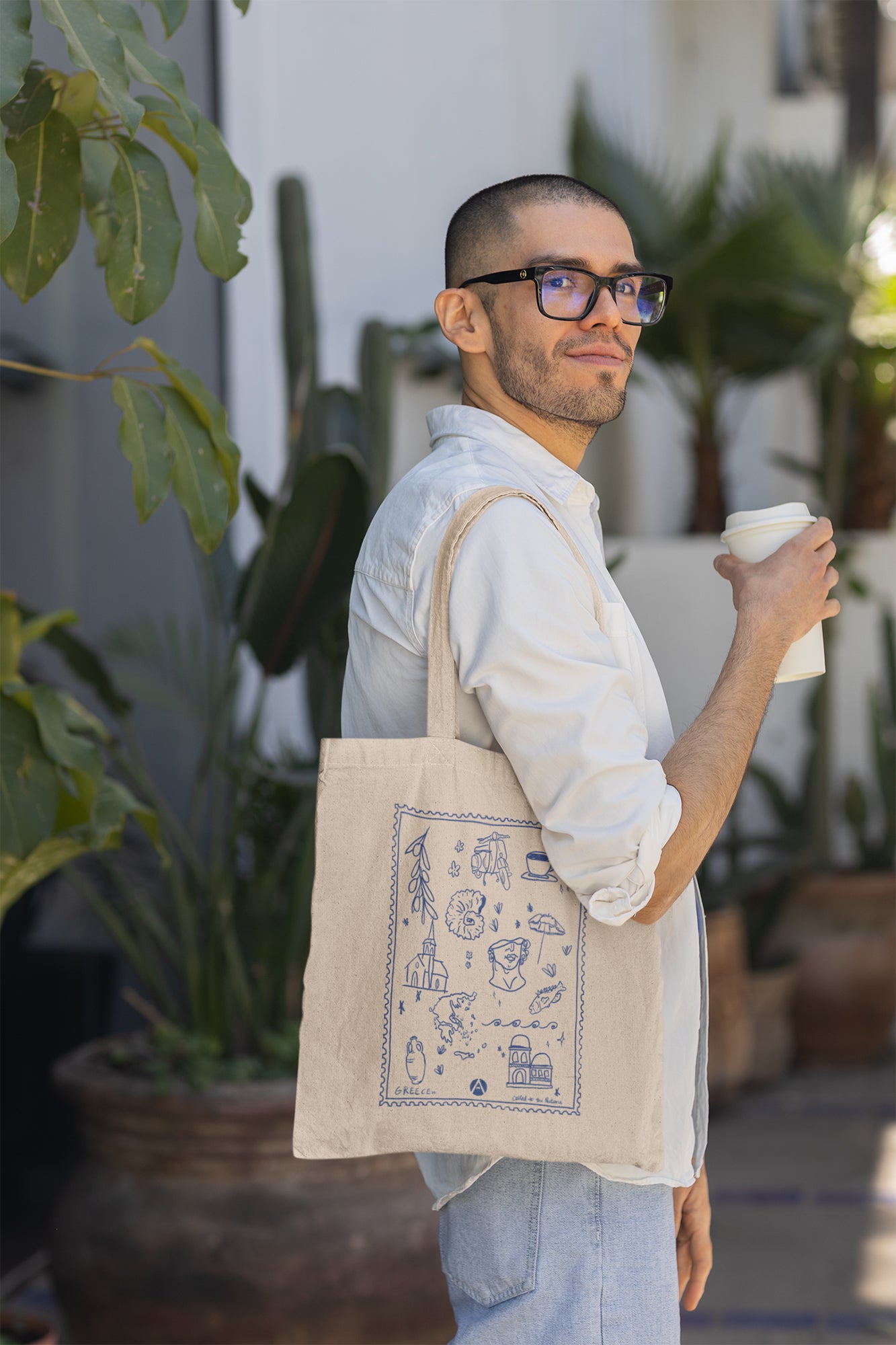 Carry the Mission - Tote for Thessaloniki Canvas Bag