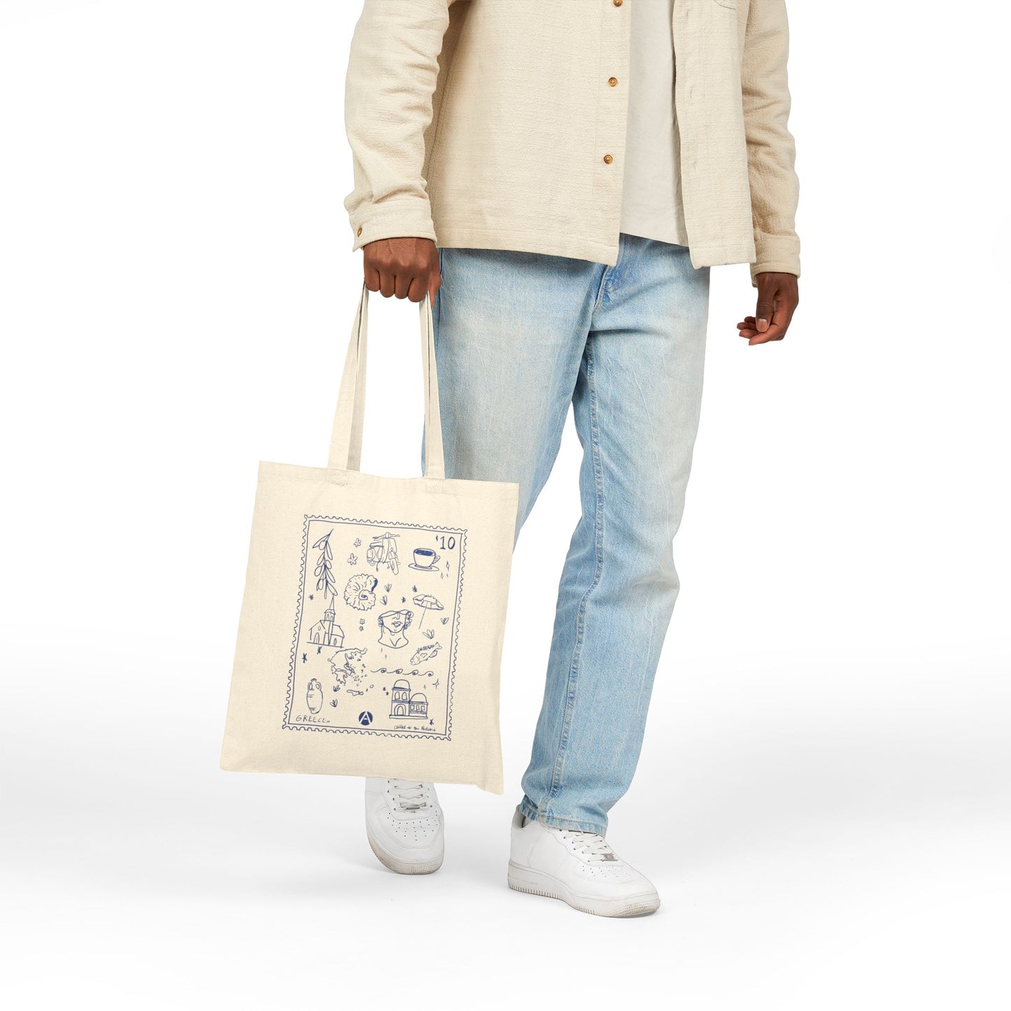 Carry the Mission - Tote for Thessaloniki Canvas Bag