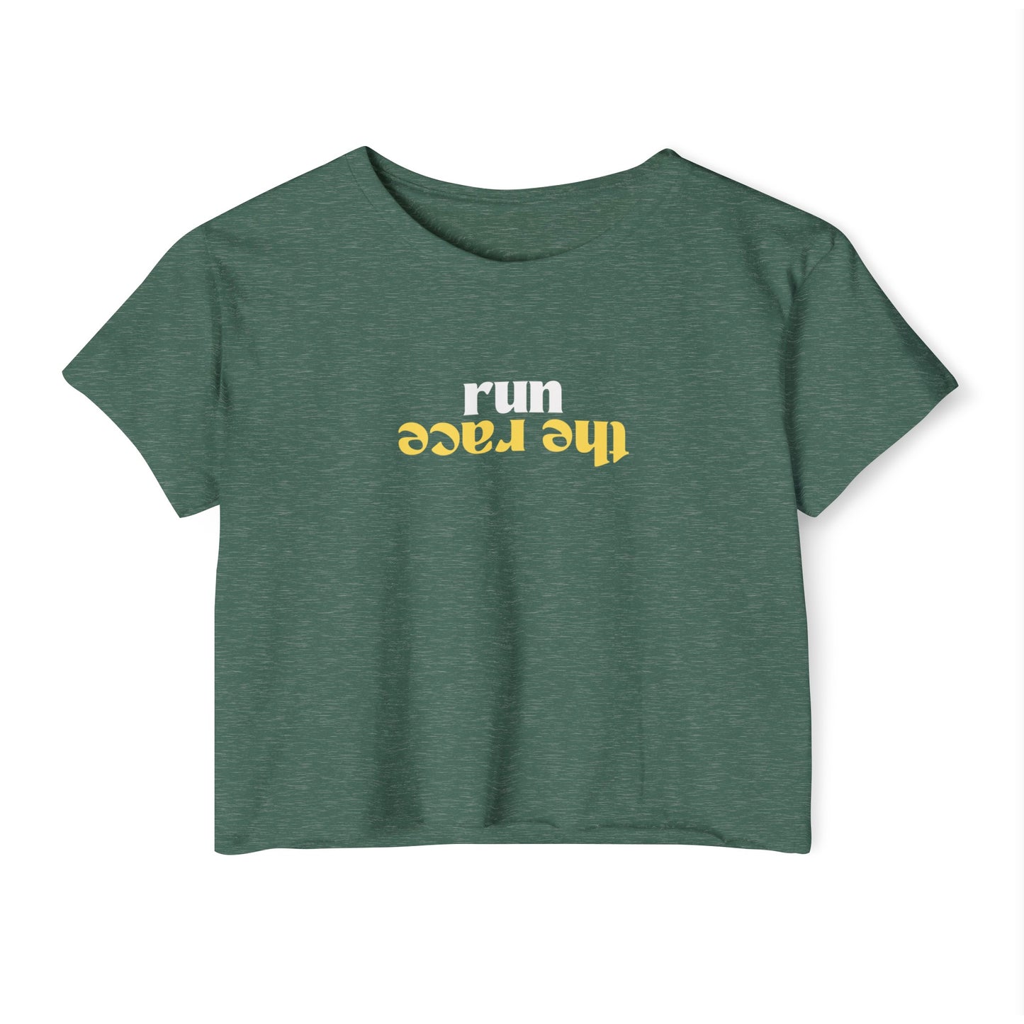 Run the Race - Women's Festival Crop Top