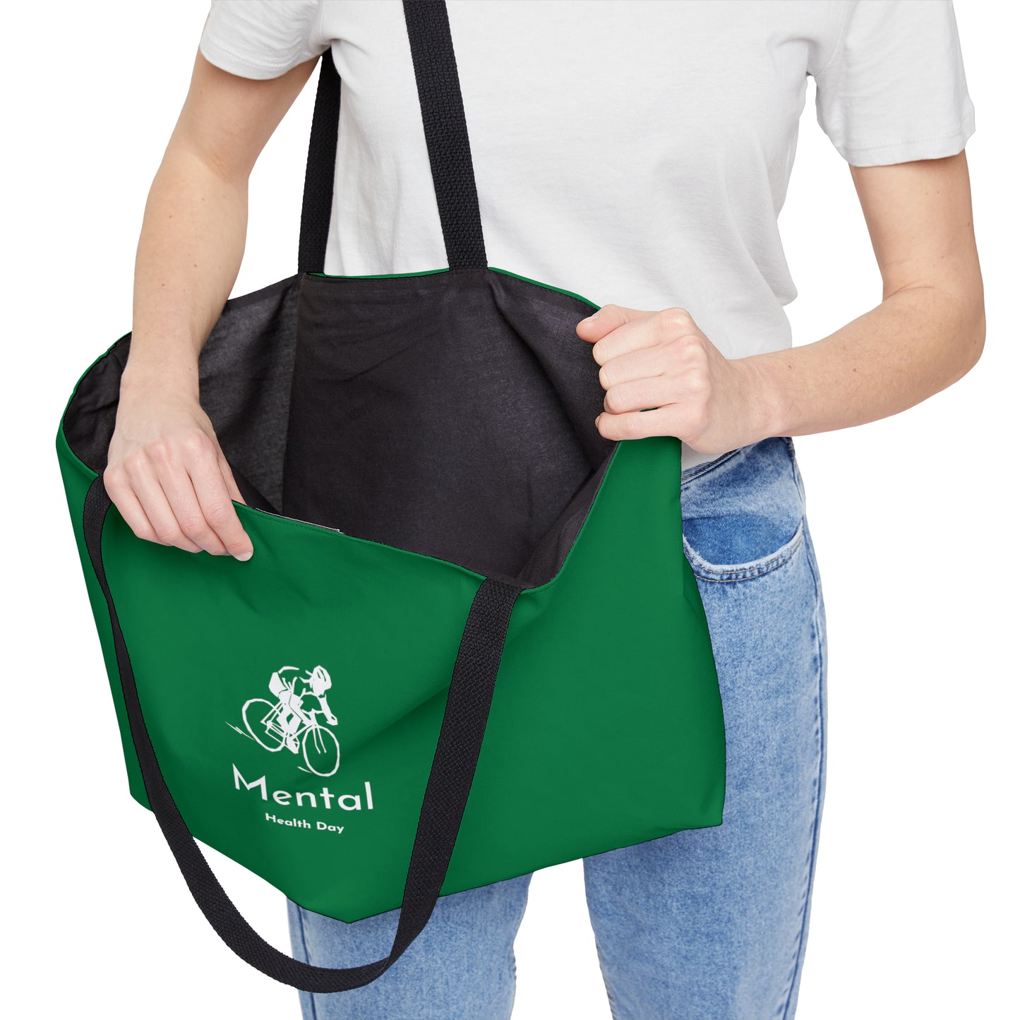 Mental Health Day - Cycle Club Weekender Tote Bag