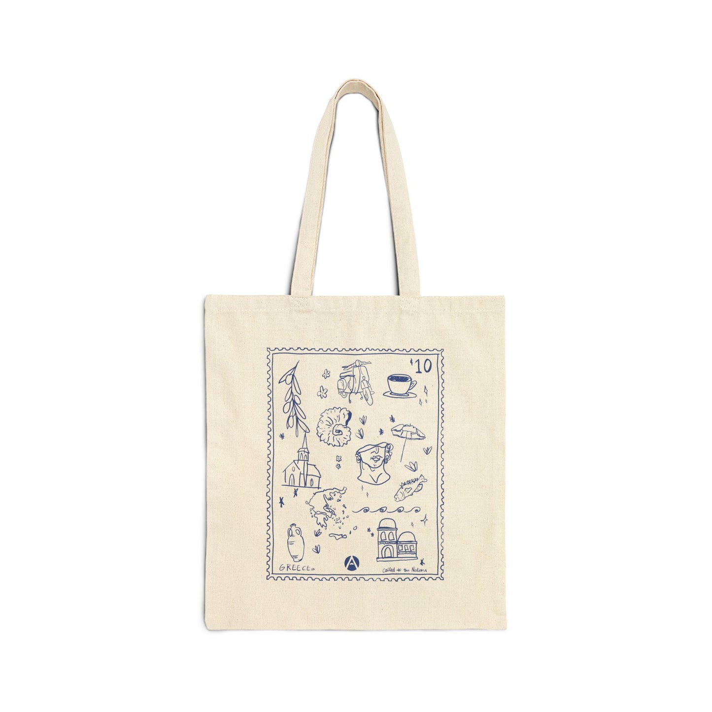 Carry the Mission - Tote for Thessaloniki Canvas Bag