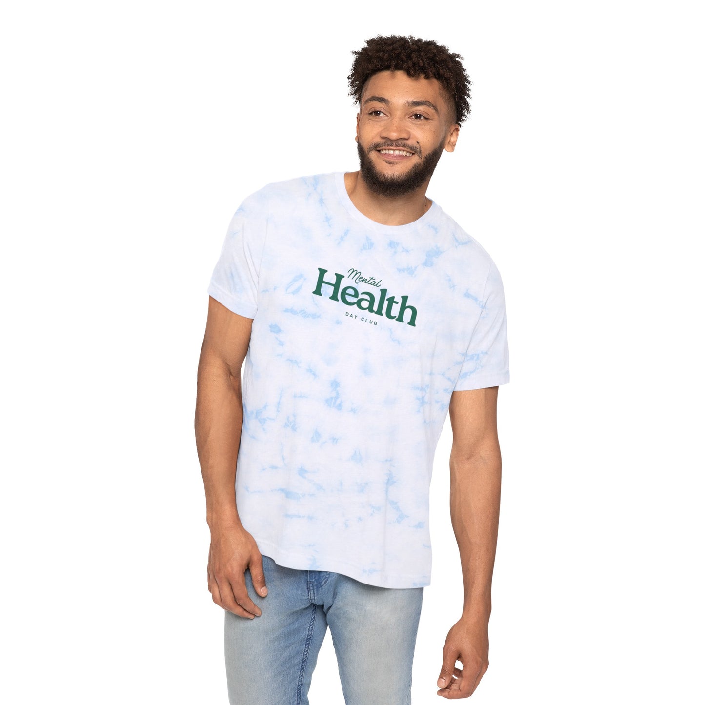 Mental Health Day Club - UniSex Tie-Dyed T-Shirt