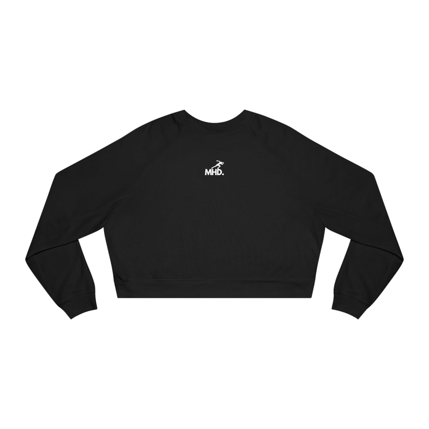 Mental Health Day - Women's Cropped Fleece Run Pullover