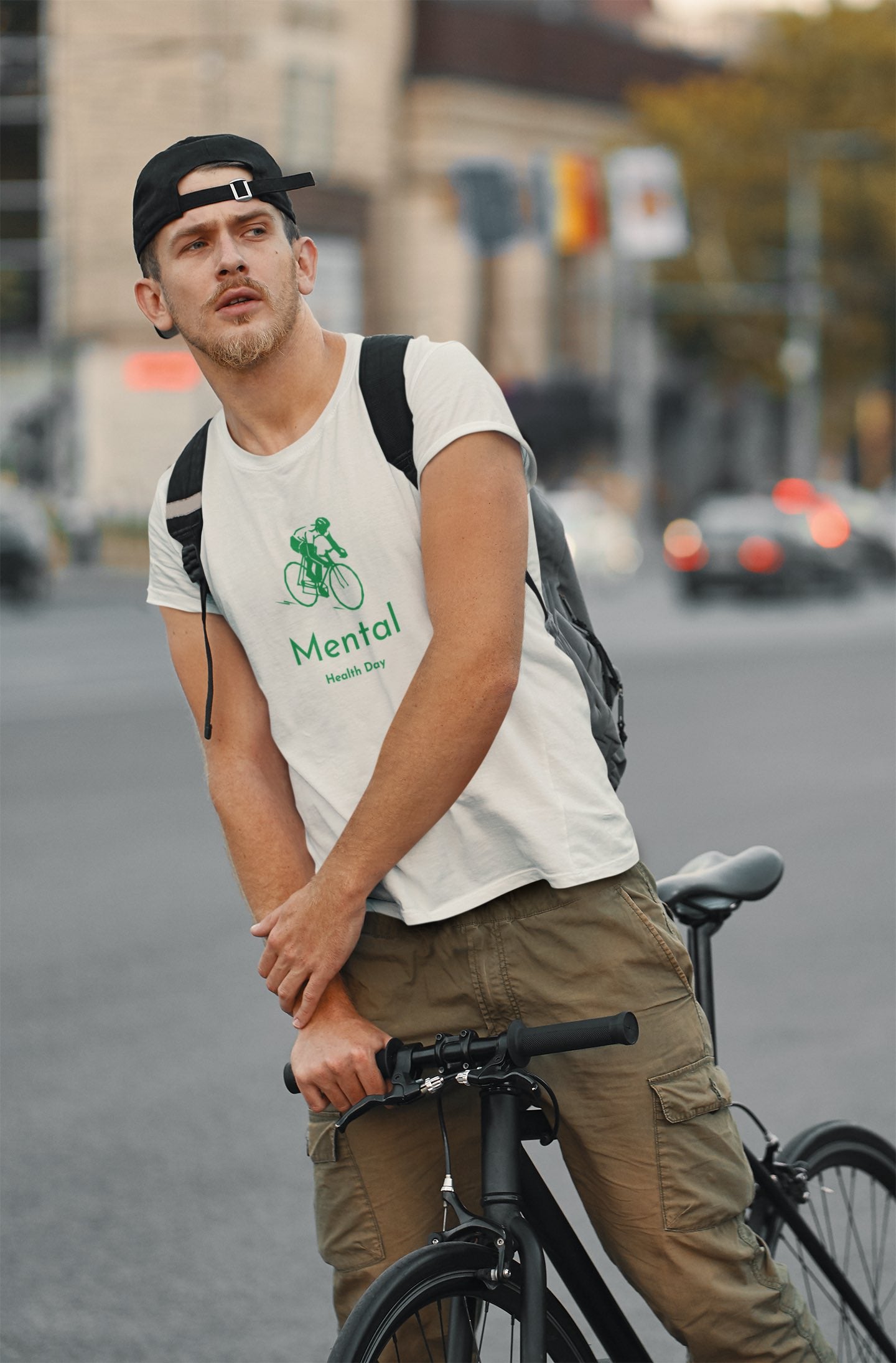 Mental Health Day - Cycle T-shirt
