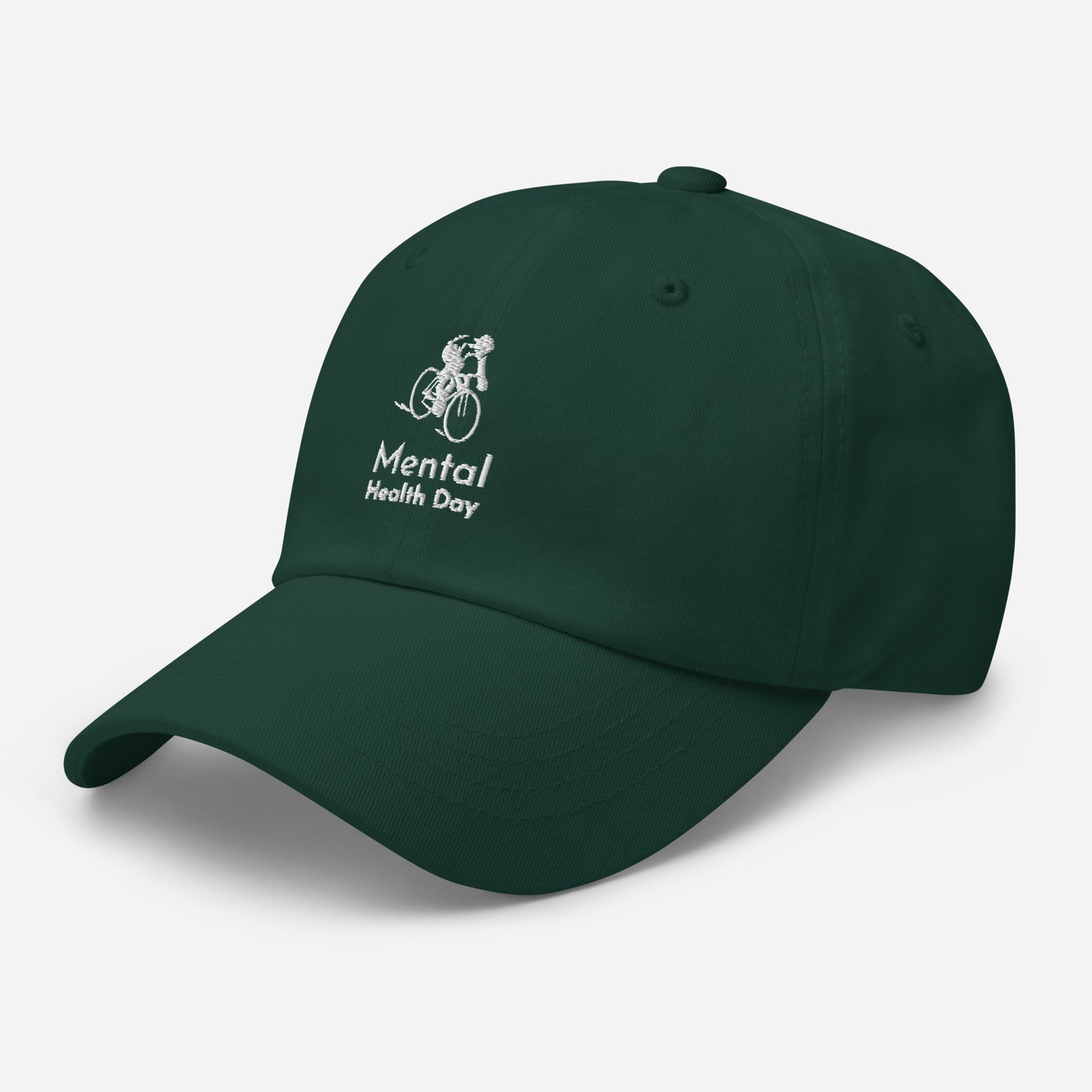 Mental Health Day - Green Cycle Dad Hat