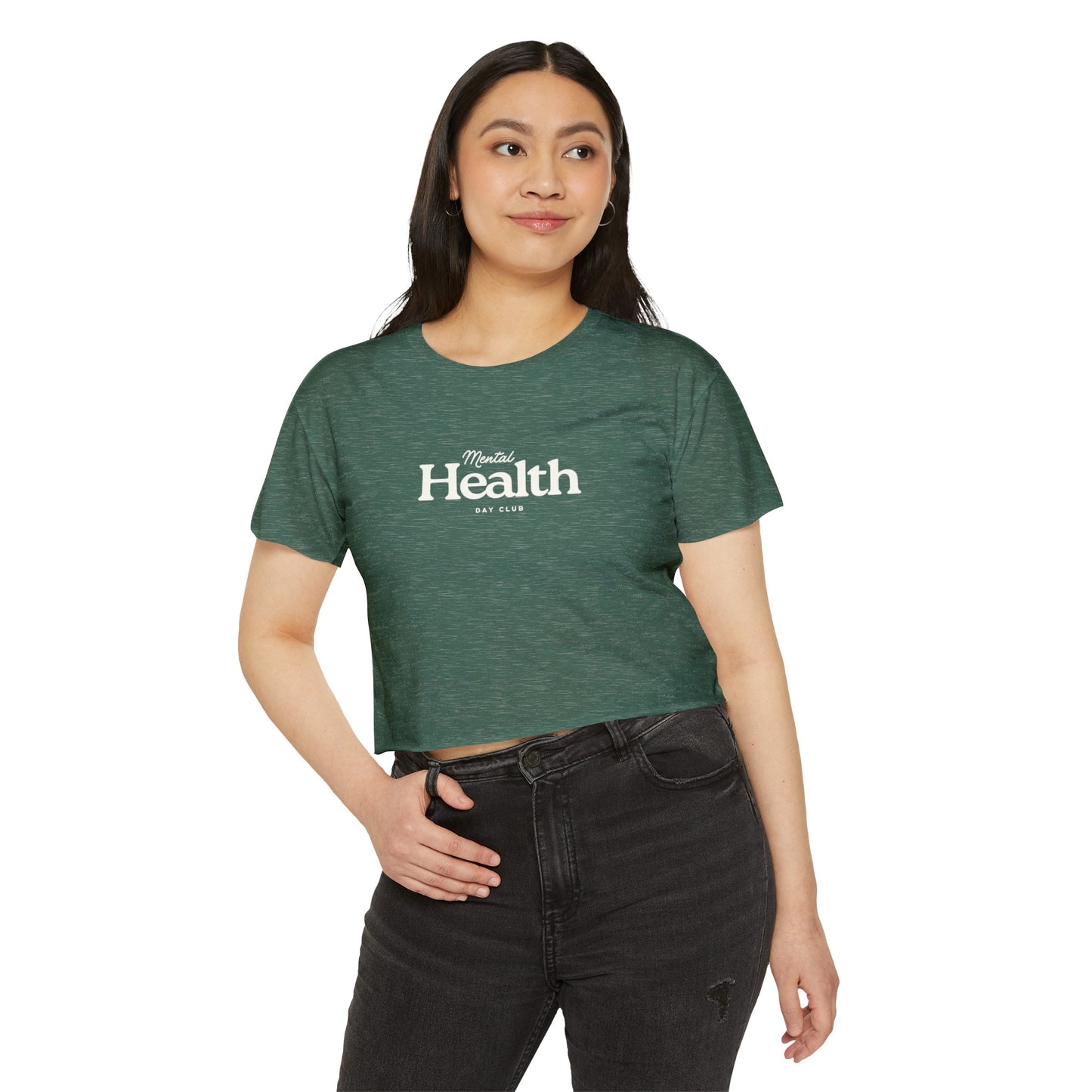 Mental Health Day Club - Women's Festival Crop Top