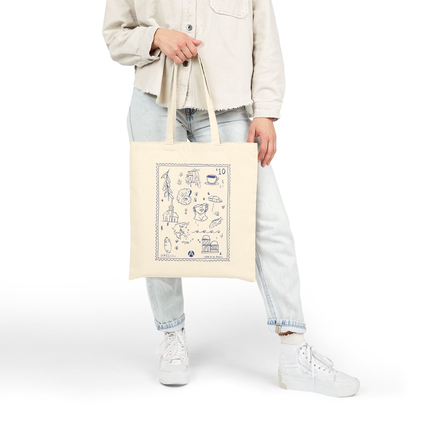 Carry the Mission - Tote for Thessaloniki Canvas Bag