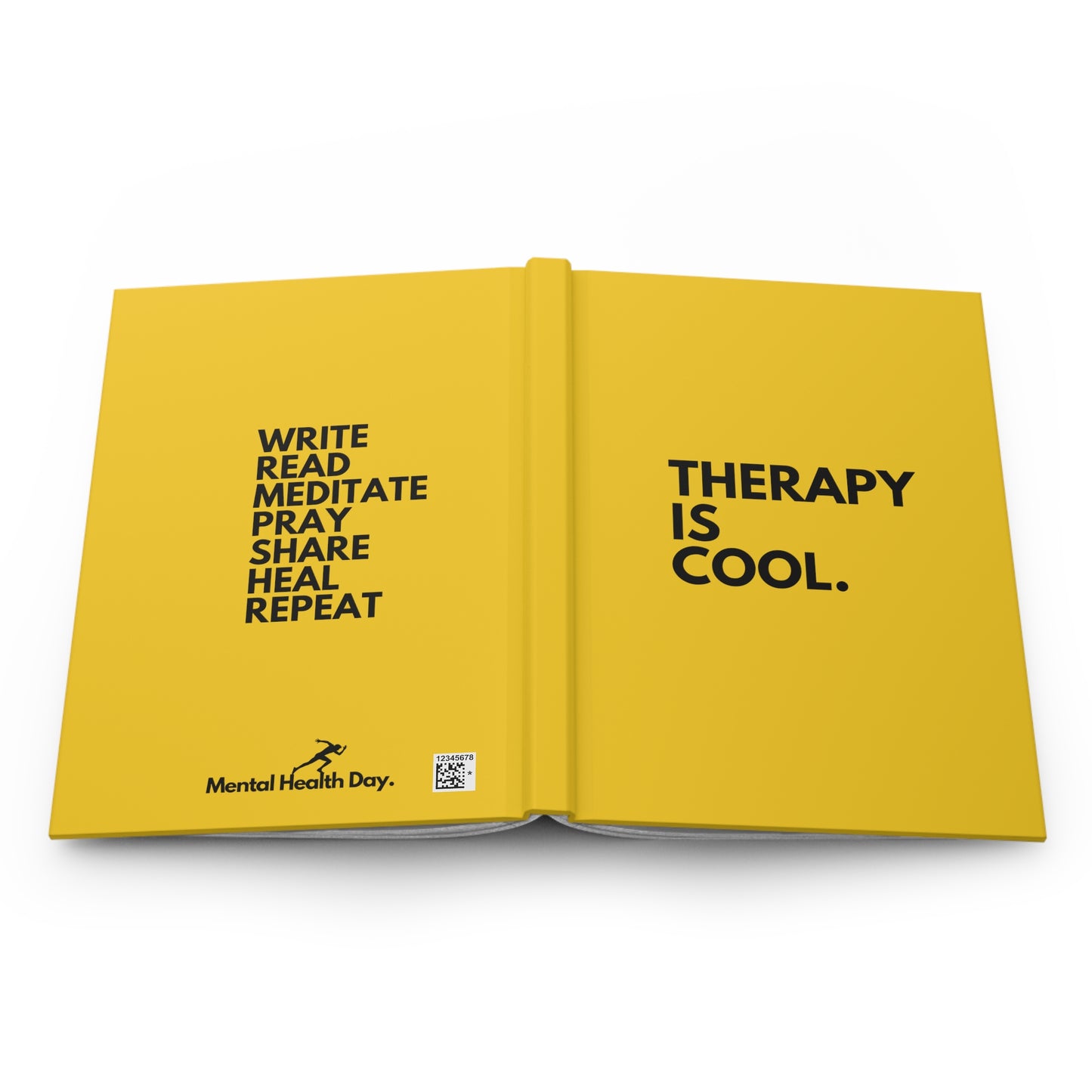 Therapy Is Cool - Therapy Journal - Yellow