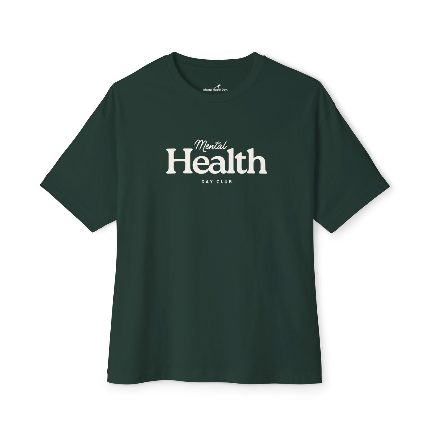 Mental Health Day Club - Unisex Oversized Boxy Tee