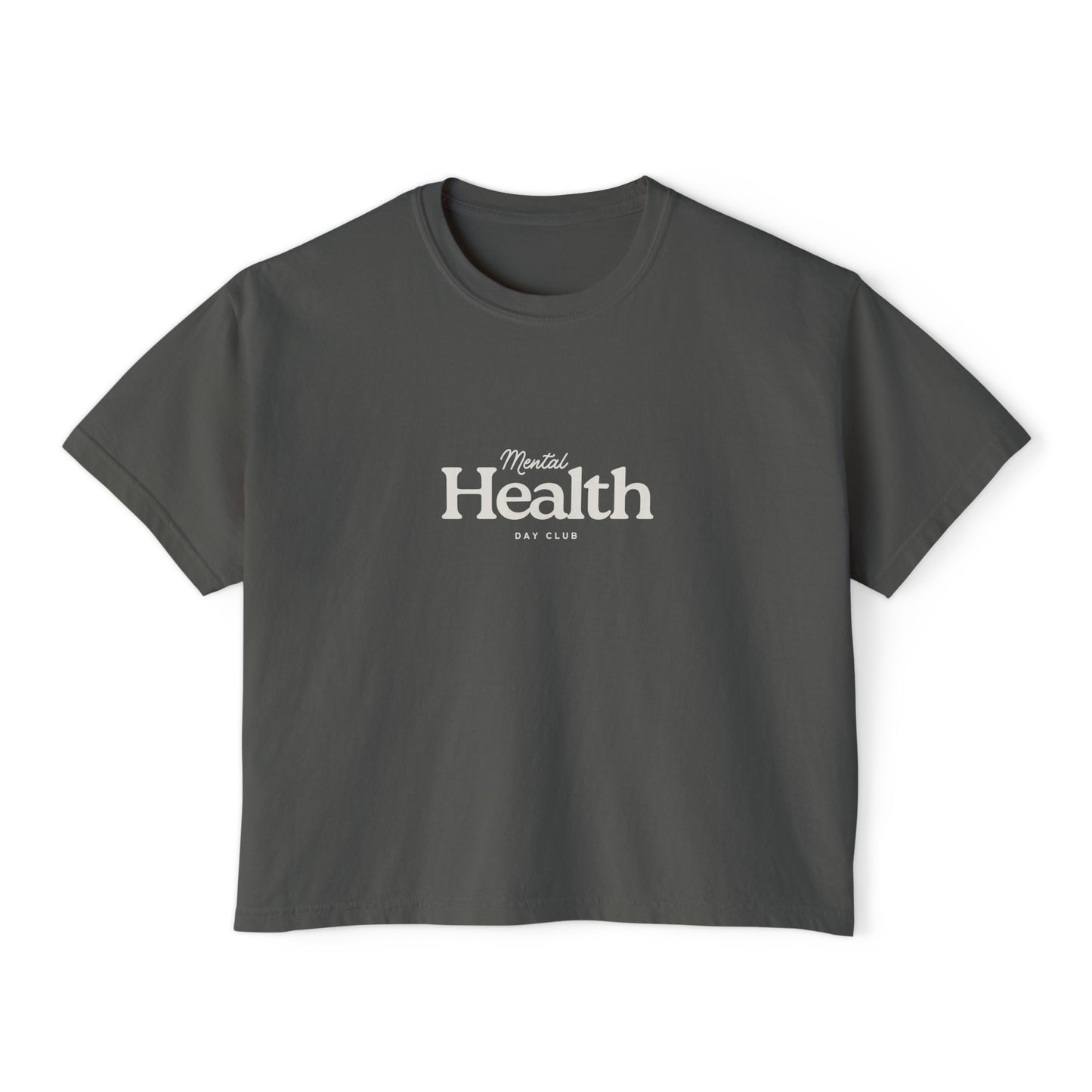 Mental Health Day Club - Women's Boxy Tee