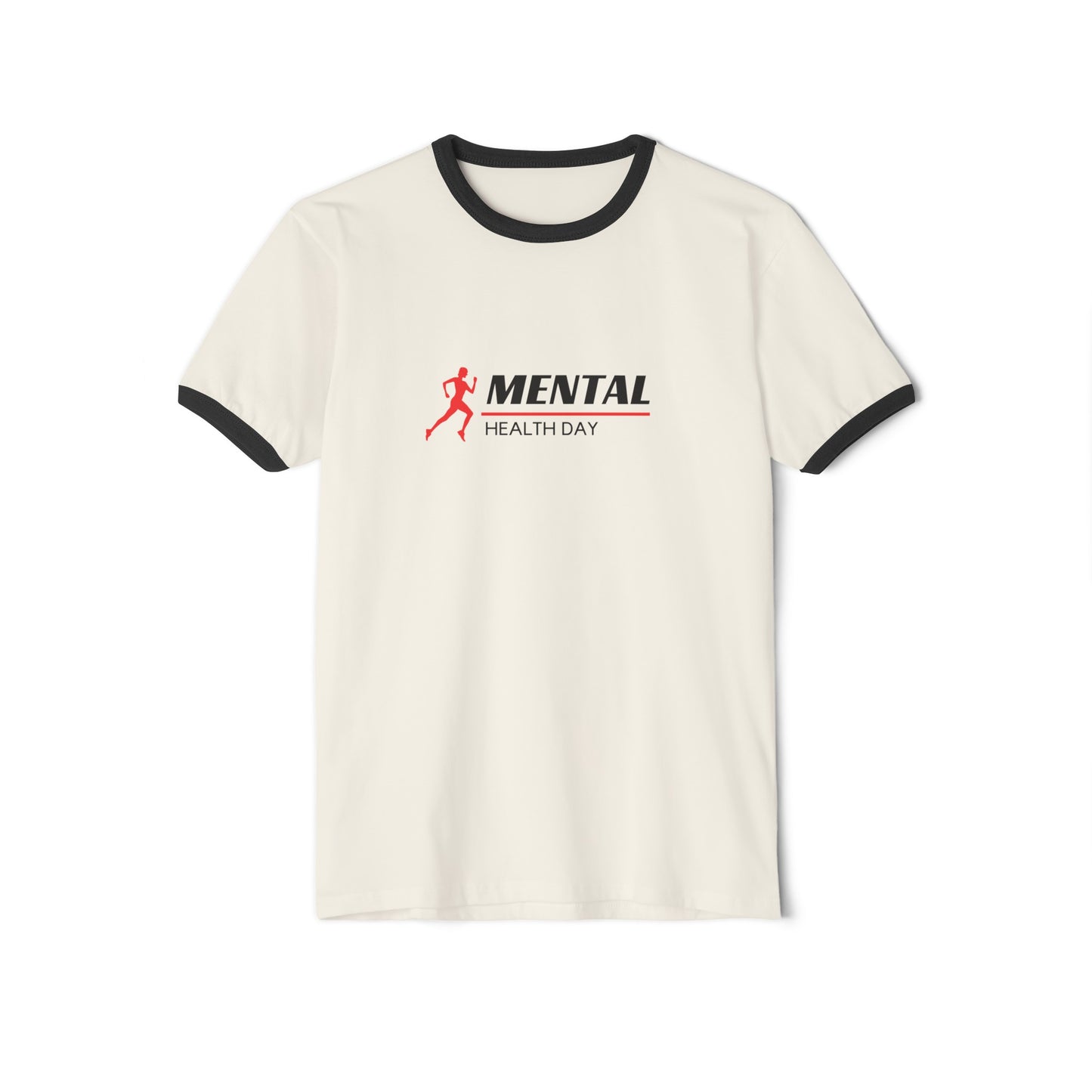 Mental Health Day Run Club - Ringer T-Shirt