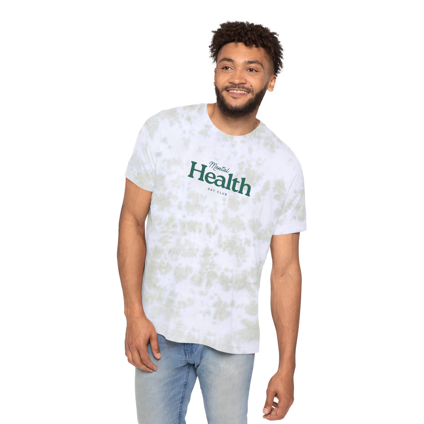 Mental Health Day Club - UniSex Tie-Dyed T-Shirt