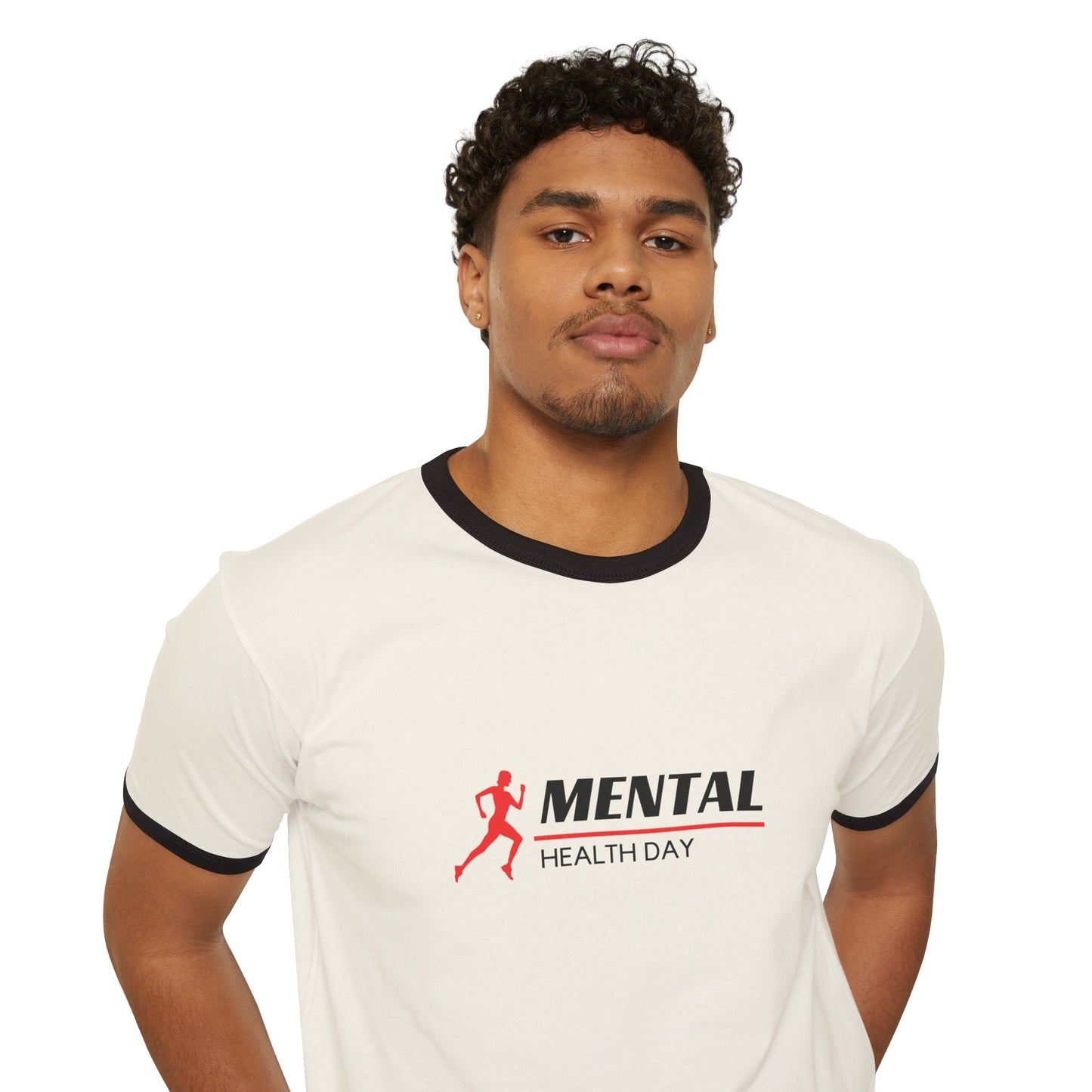 Mental Health Day Run Club - Ringer T-Shirt