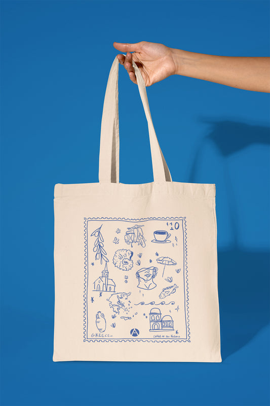 Carry the Mission - Tote for Thessaloniki Canvas Bag
