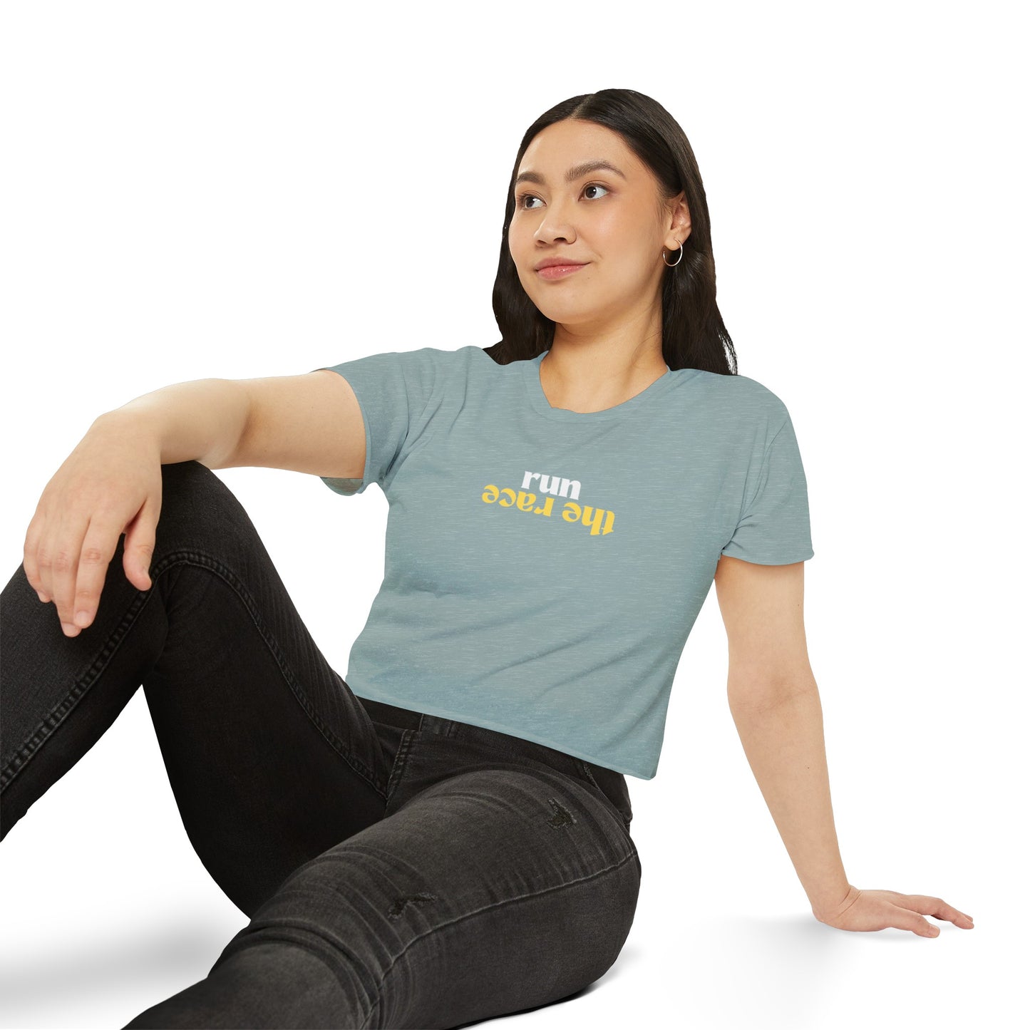 Run the Race - Women's Festival Crop Top