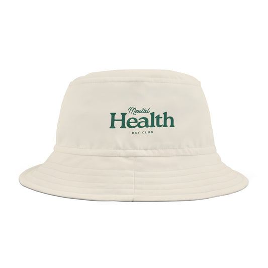 Mental Health Day Club - Beige Bucket Hat