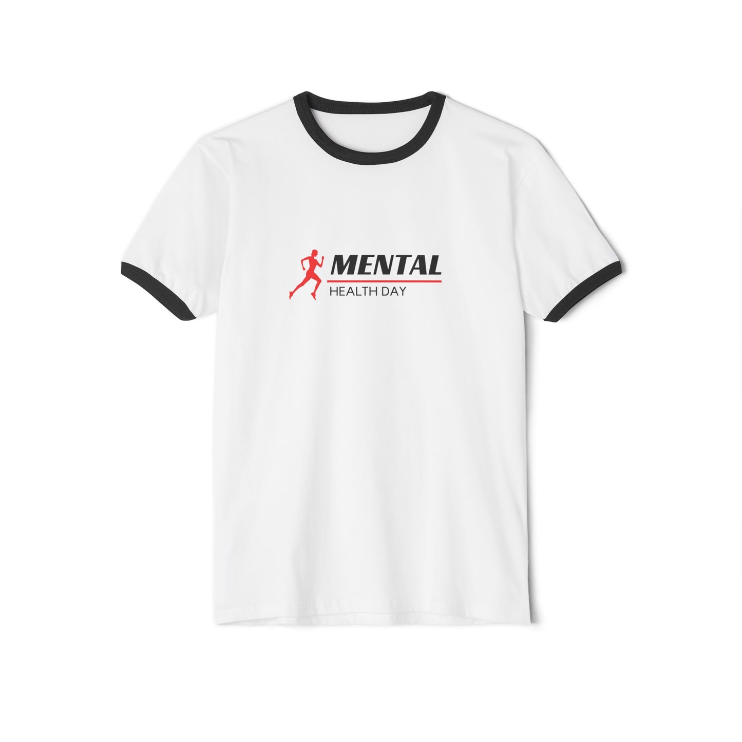 Mental Health Day Run Club - Ringer T-Shirt