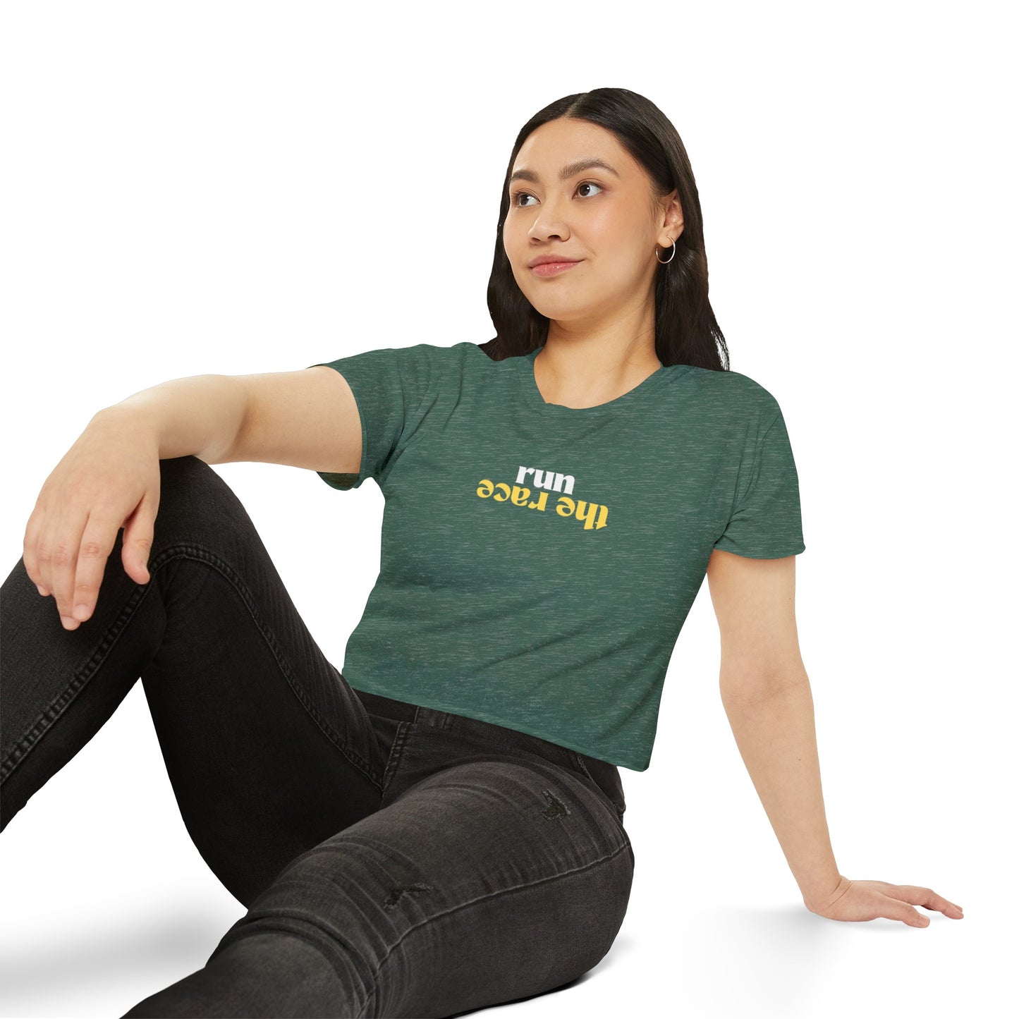 Run the Race - Women's Festival Crop Top