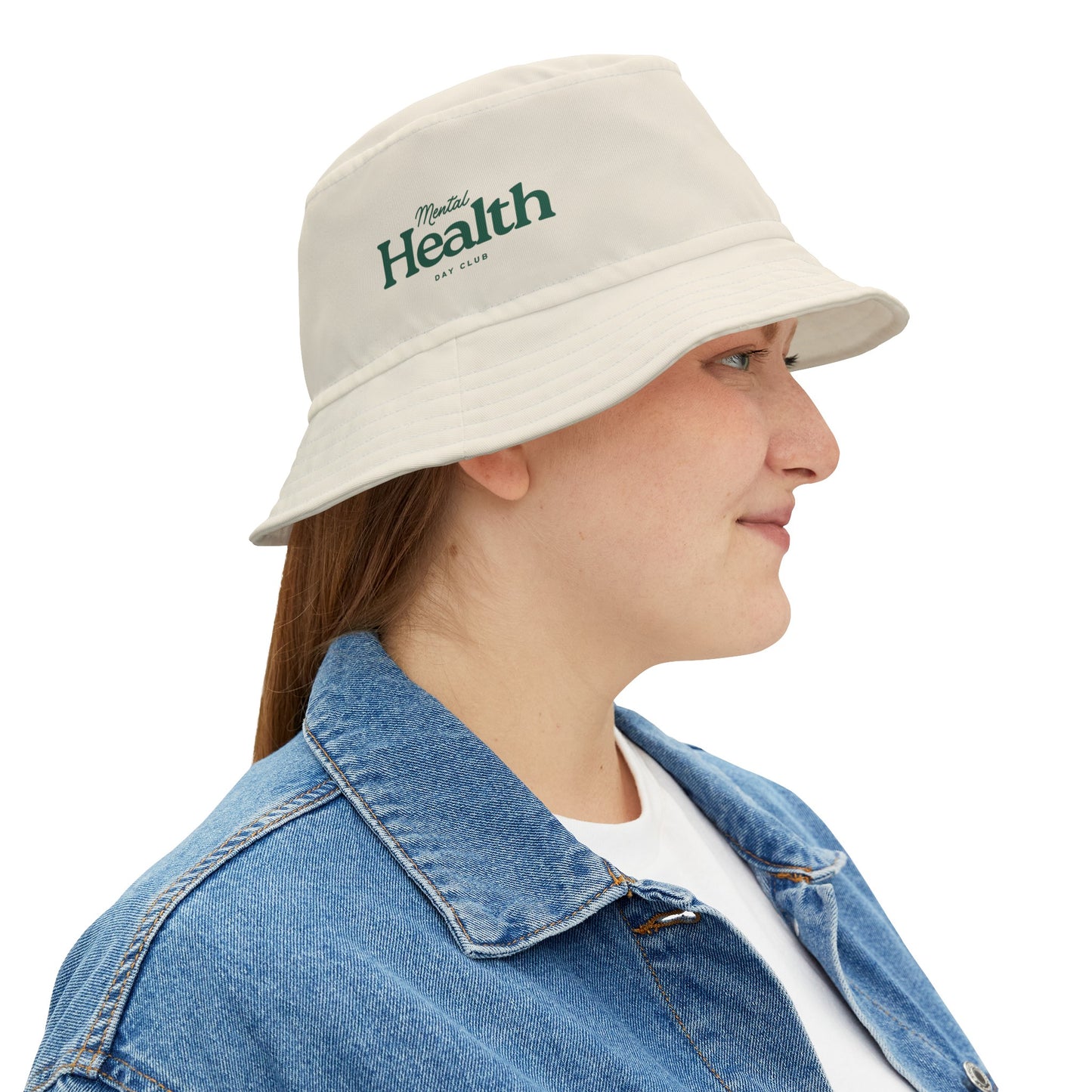 Mental Health Day Club - Beige Bucket Hat