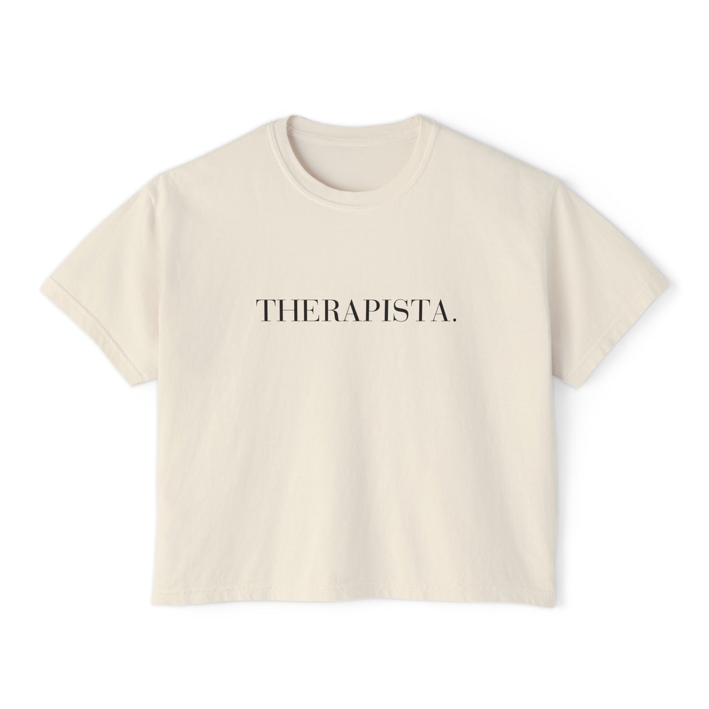 Therapista - Women's Boxy Tee