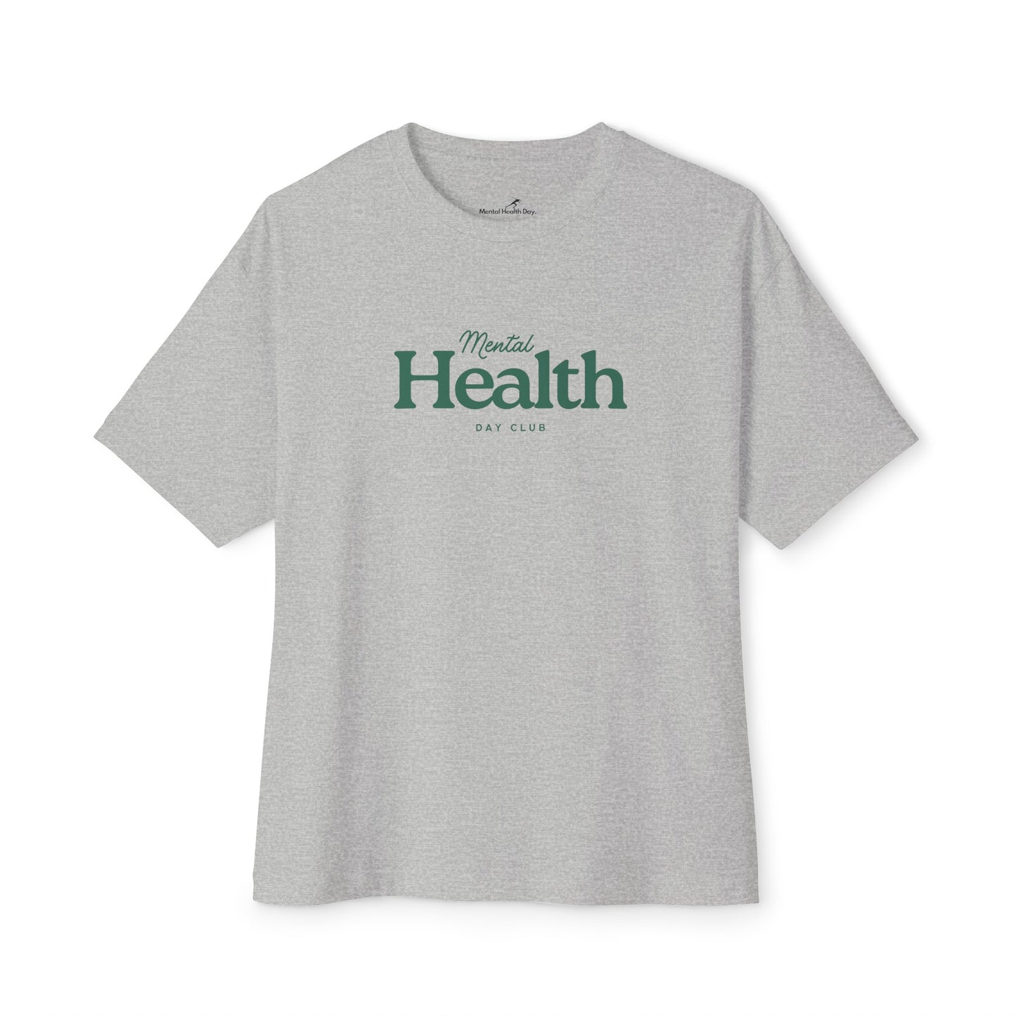 Mental Health Day Club - Unisex Oversized Boxy Tee