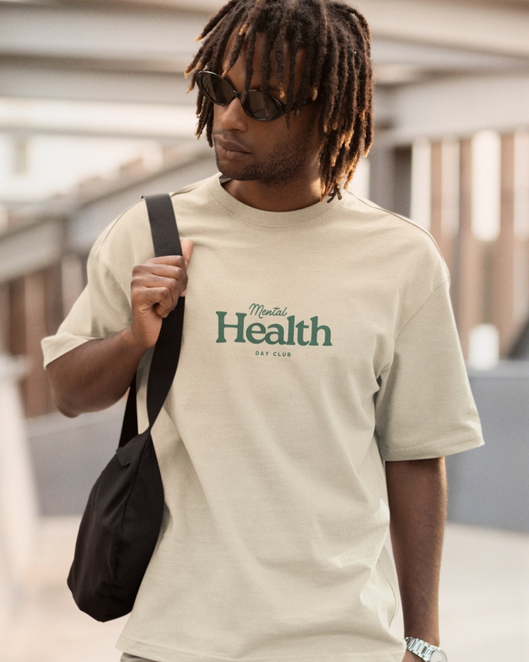 Mental Health Day Club - Unisex Oversized Boxy Tee