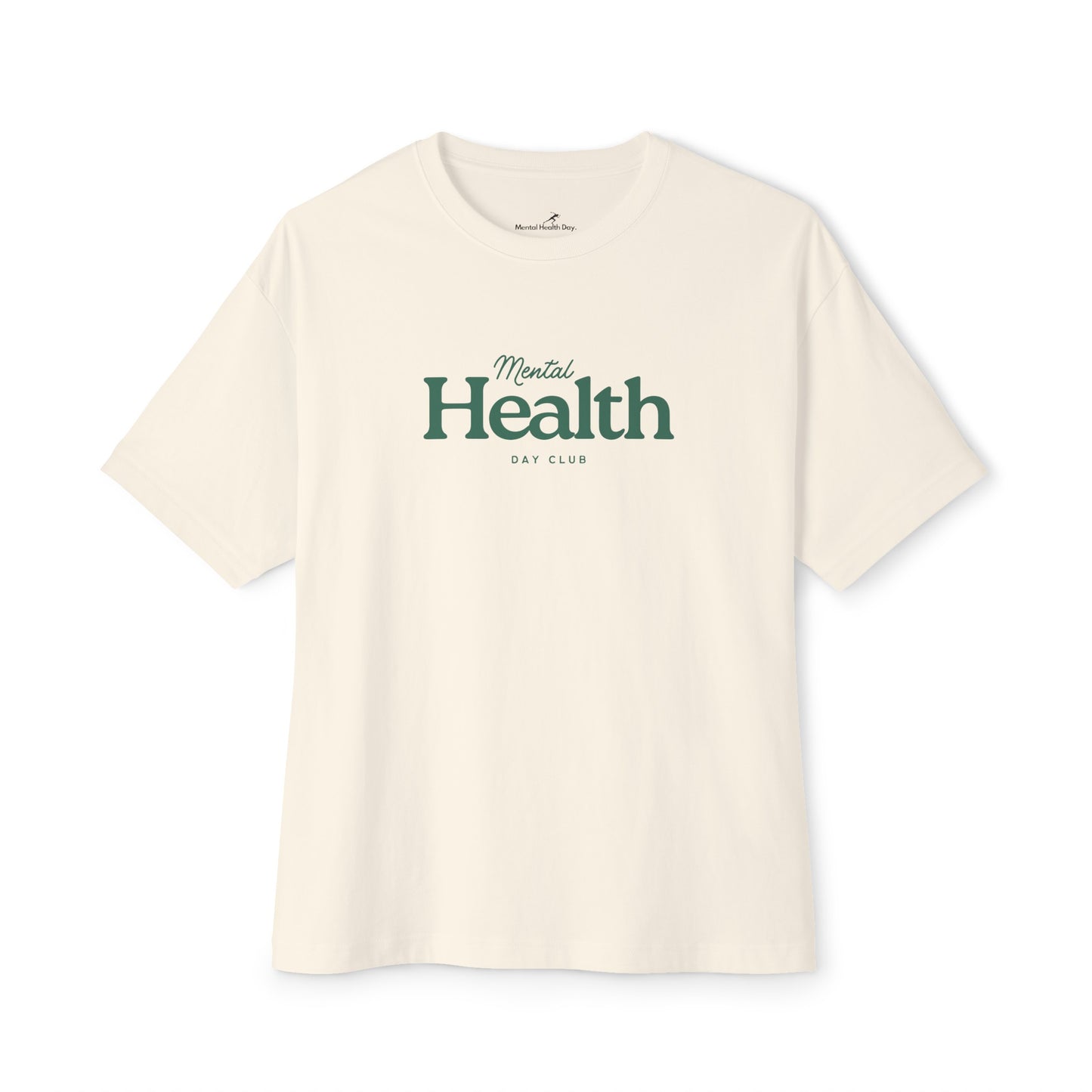 Mental Health Day Club - Unisex Oversized Boxy Tee