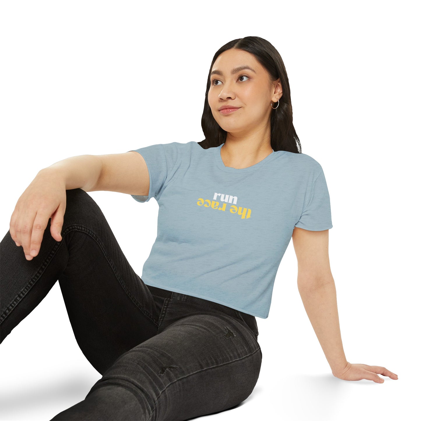 Run the Race - Women's Festival Crop Top