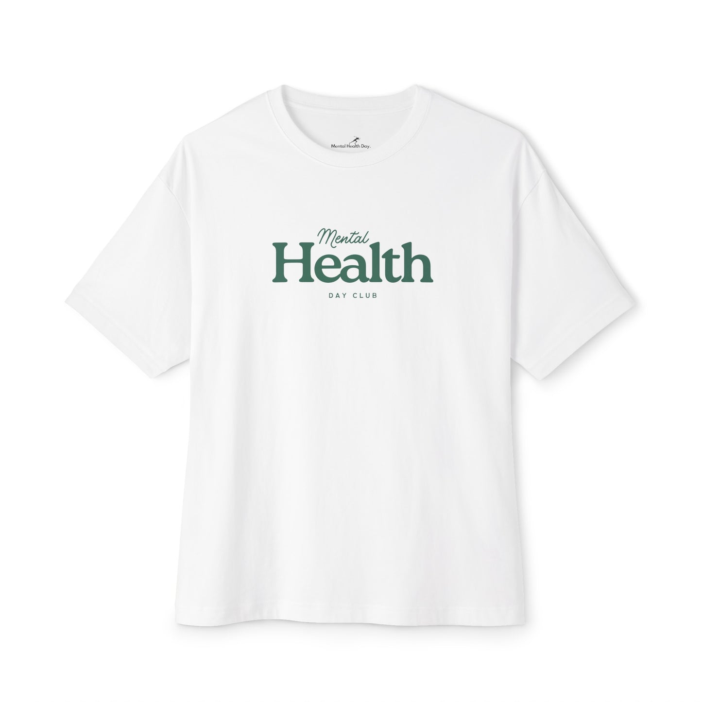 Mental Health Day Club - Unisex Oversized Boxy Tee