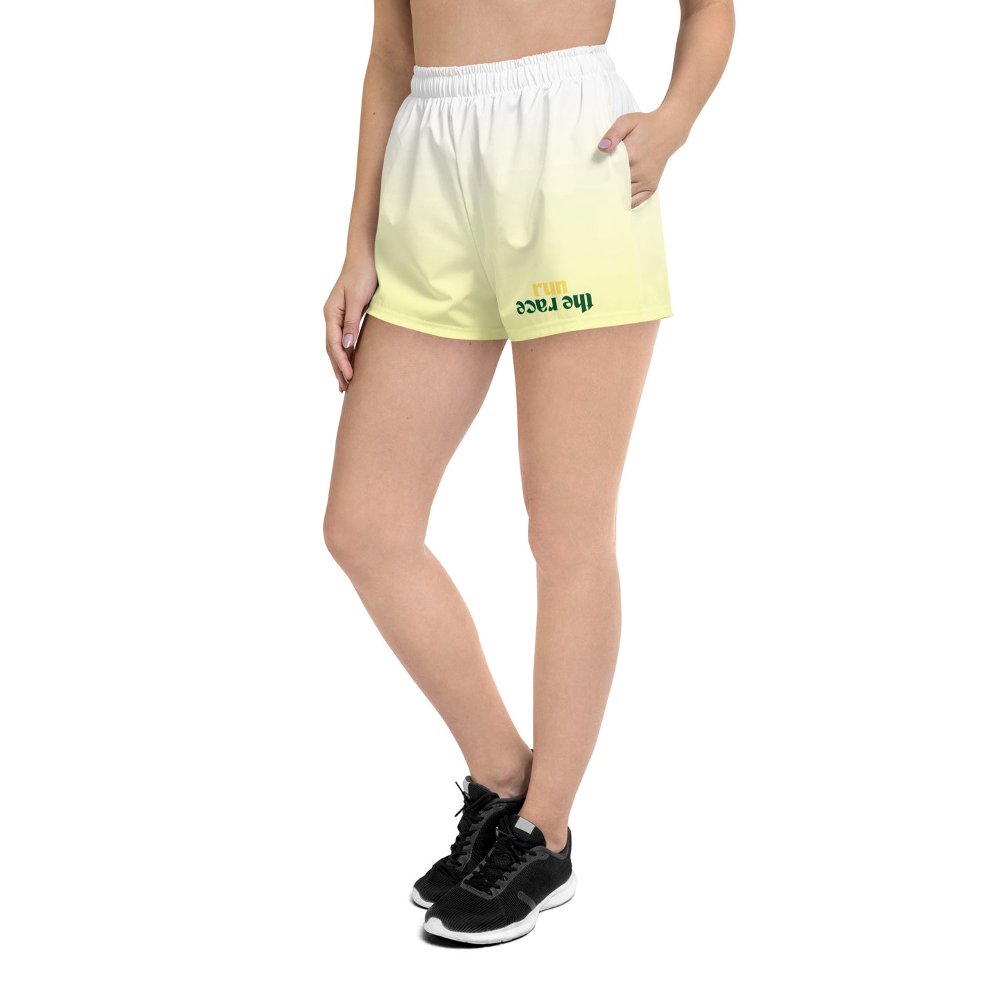 Run the Race - Women’s Gradient Athletic Shorts