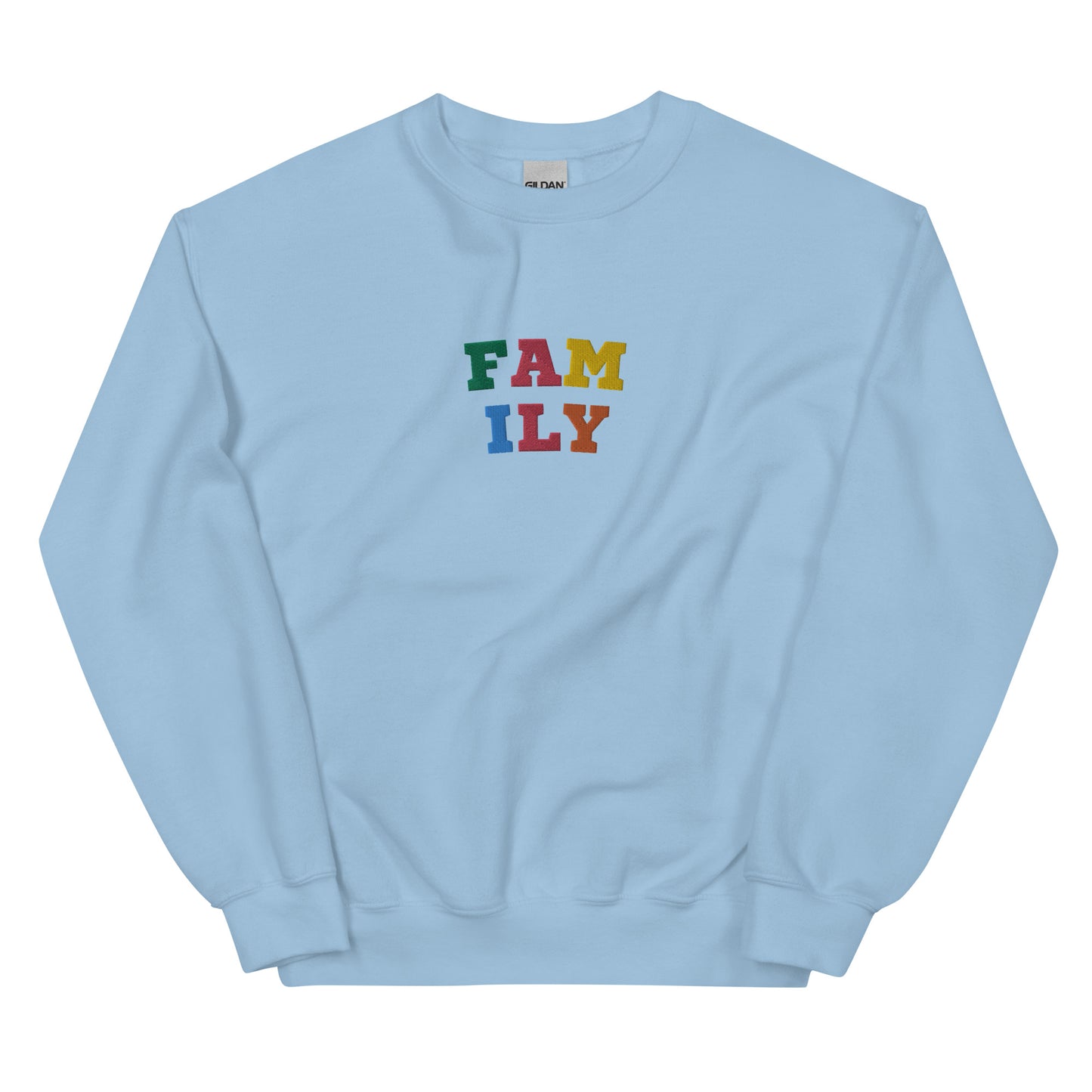 Family - Fam I Love You Embroidered Sweatshirt