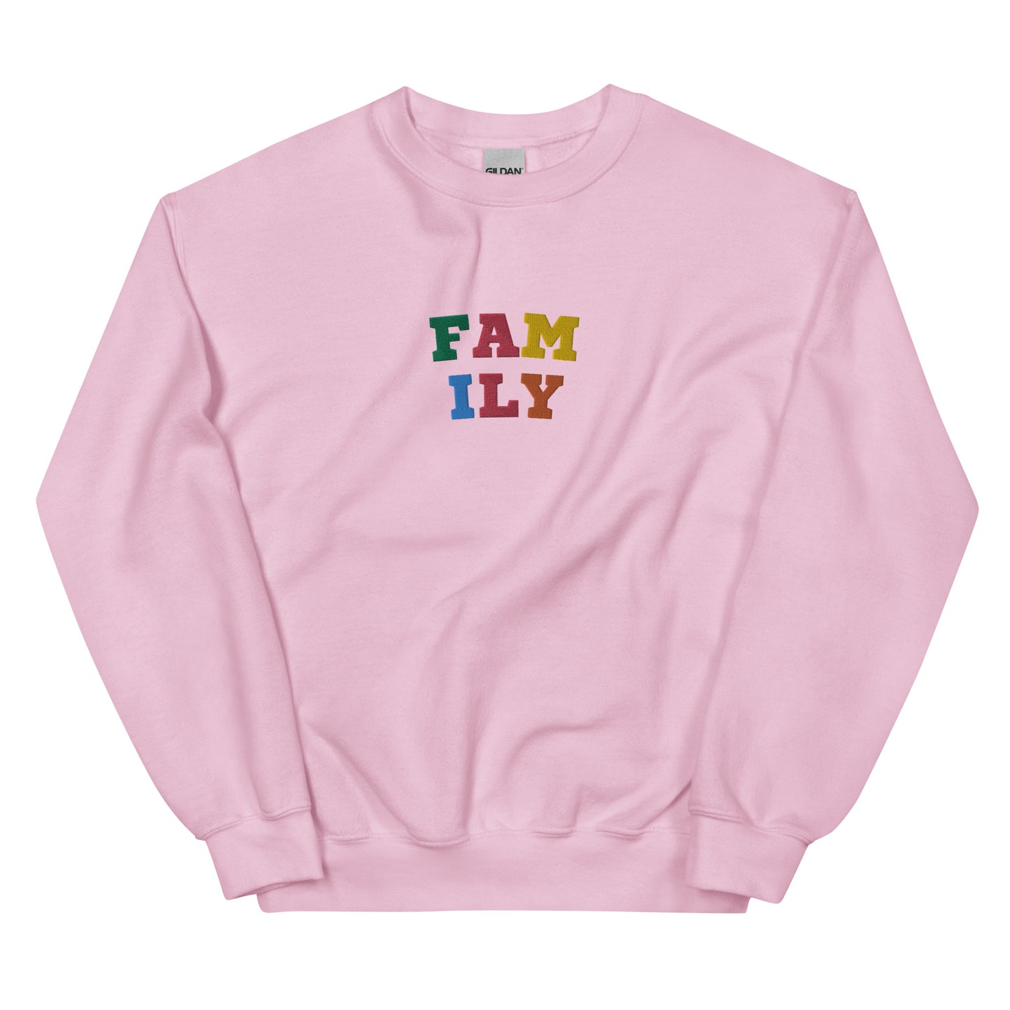 Family - Fam I Love You Embroidered Sweatshirt